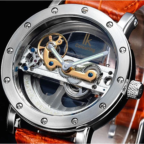 Оригинальные механические мужские часы Tourbillon автоматический роскошный бренд