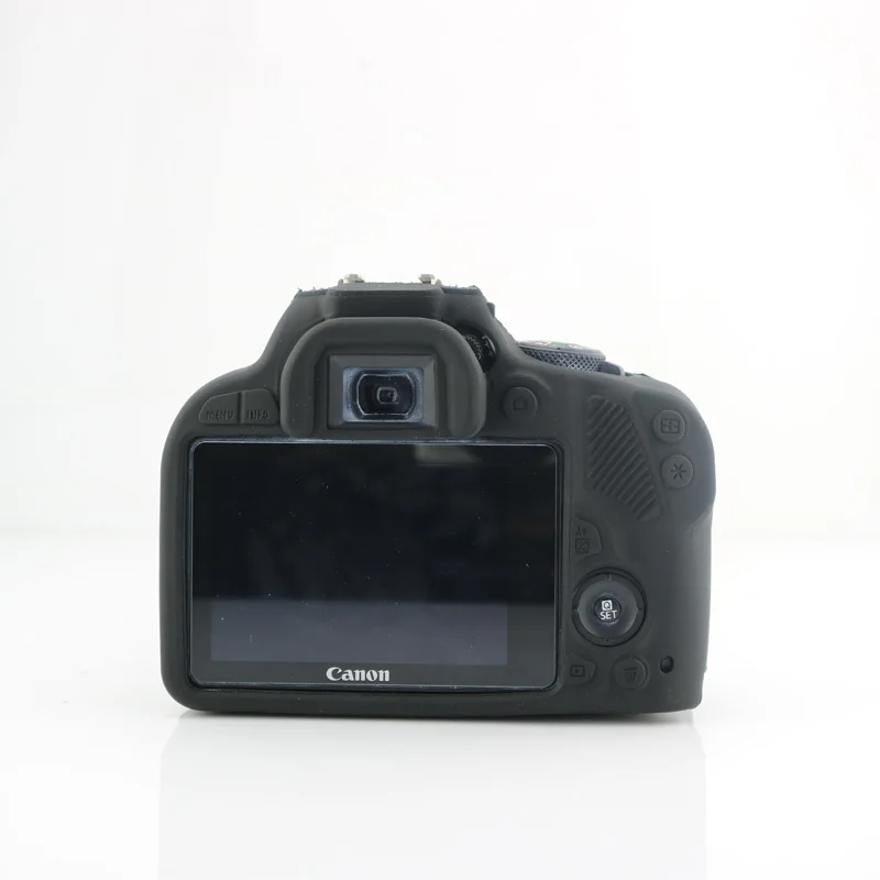 Хорошая мягкая сумка для камеры для Canon 100D EOS 100D силиконовый чехол резиновый чехол для камеры защитный чехол для тела 7 цветов