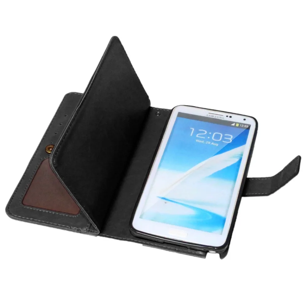 2016 Новый Горячий Ретро Чехол ИСКУССТВЕННАЯ Кожа Флип Для Samsung Galaxy примечание 3 N9000
