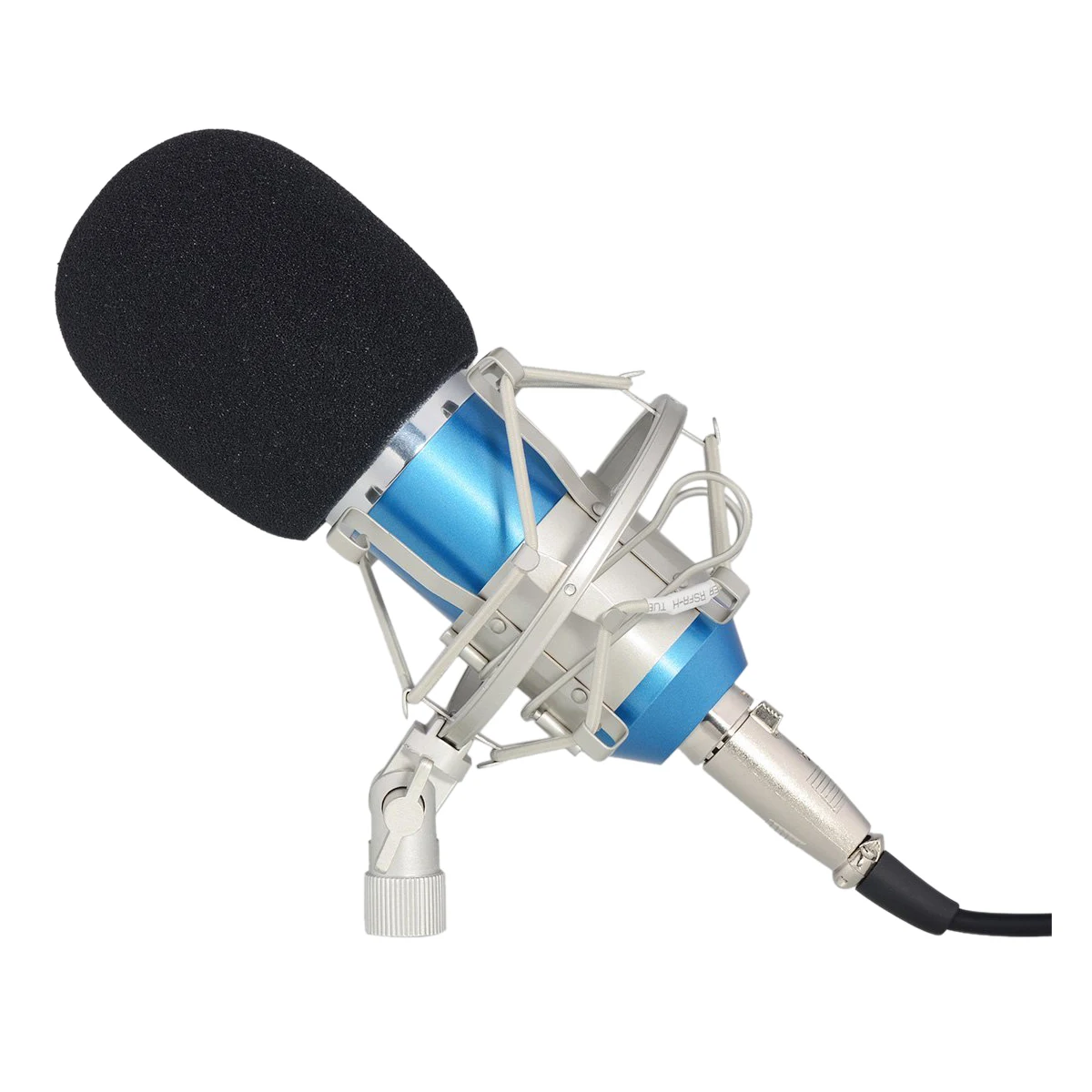 Studio Запись конденсаторный микрофон с шок монтажный зажим для вещания передачи