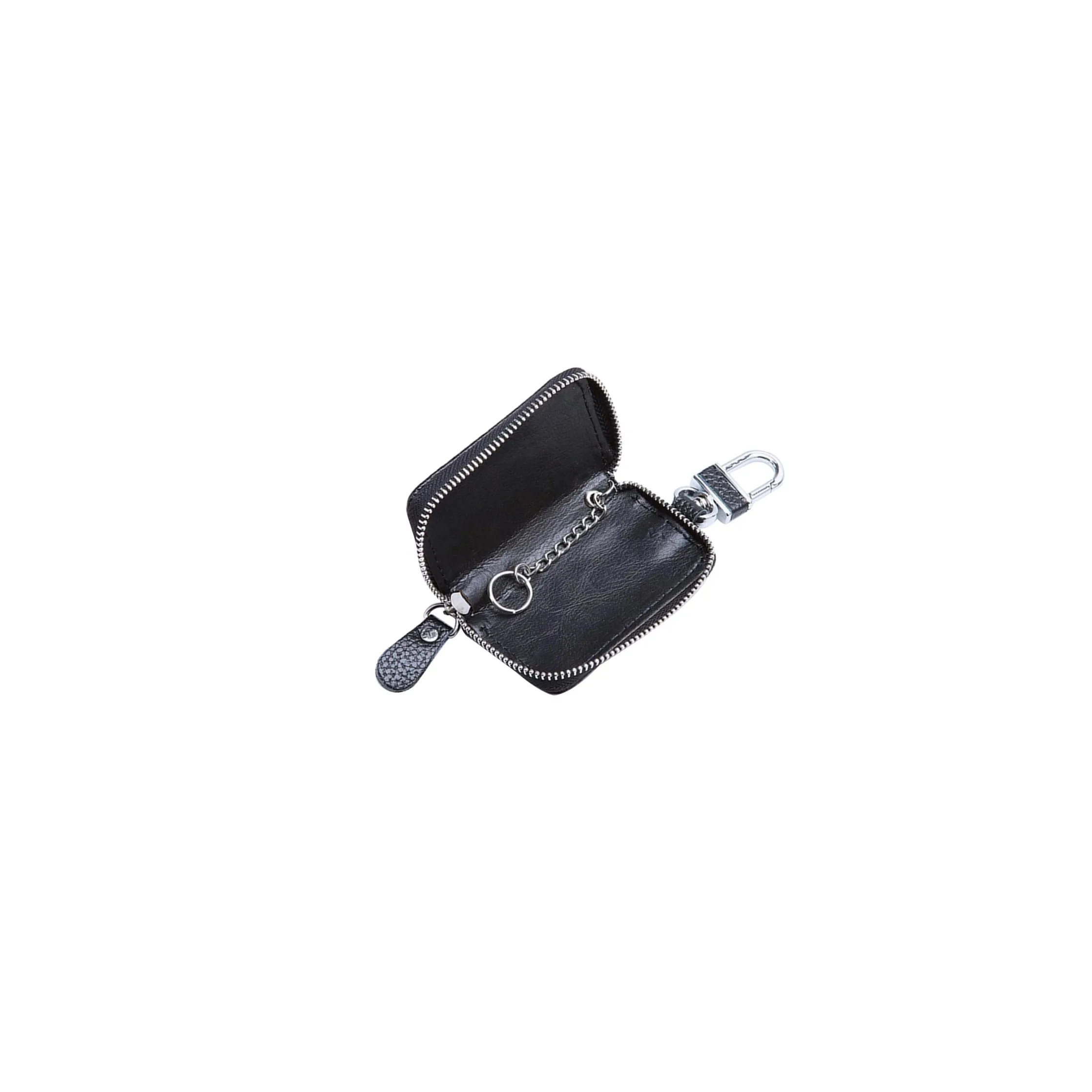 Auto Car Key Leather Case Pouch Remote Keychain Bag Holder Organizer (Black) | Автомобили и мотоциклы