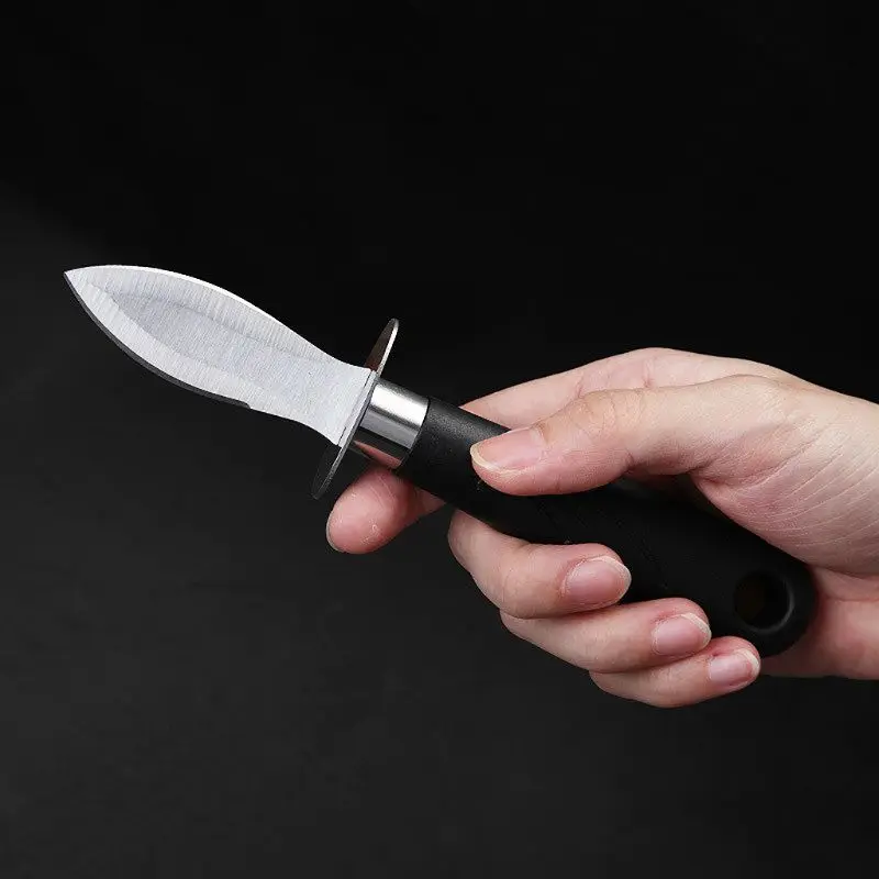 

Oyster Knife Sharp-edged Shucker Shell Seafood Opener Tool