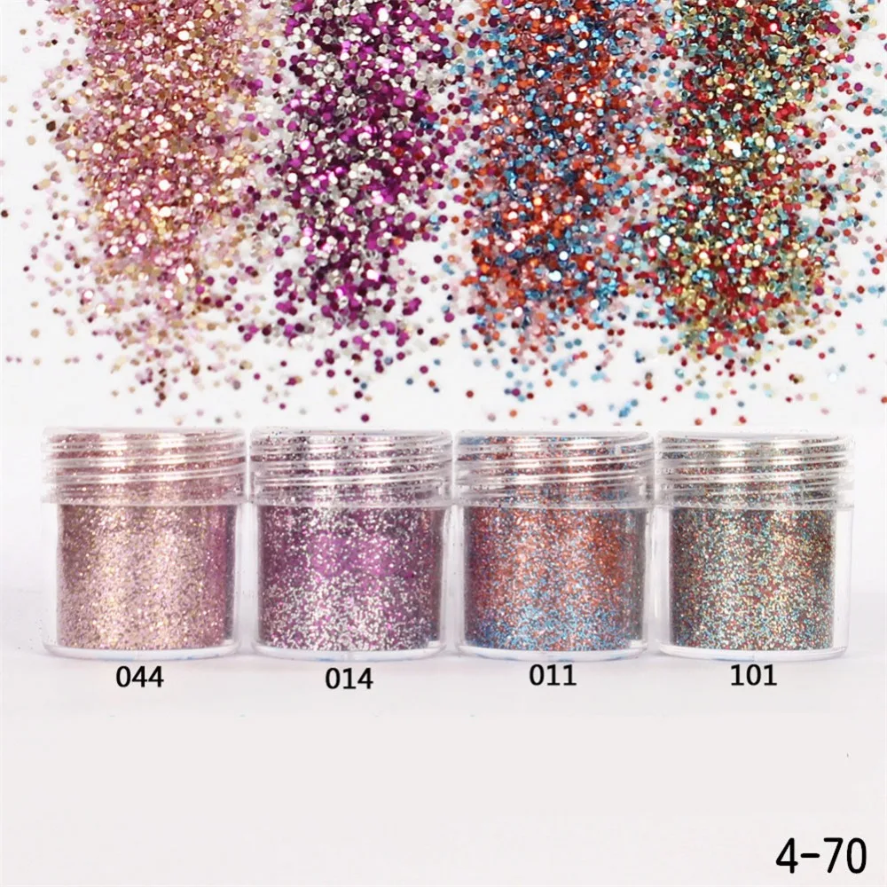10 мл/коробка 1 коробка синие фиолетовые Красные Блестки для ногтей|glitter dust nail|glitter