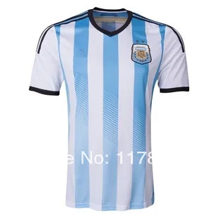 + top Thai version of the 2014 World Cup in Brazil home jersey Spain Argentina football jerseys free shipping | Спорт и развлечения