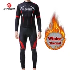 Зимний теплый флисовый мужской профессиональный комплект трикотажных изделий для езды на велосипеде велосипедный костюм с длинными рукавами уличная спортивная одежда для езды на восхождении