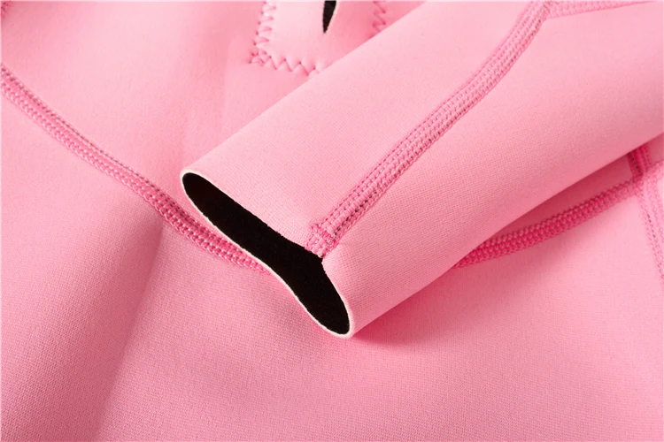 Неопреновый плотный женский гидрокостюм на молнии с длинным рукавом 2 мм