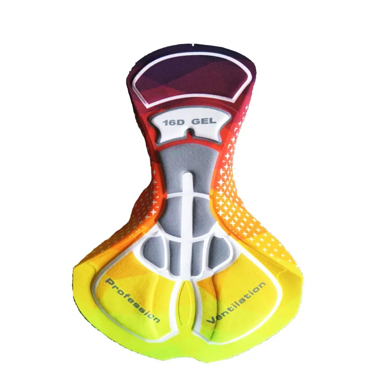 B Guider speed 3D гелевая Накладка для велоспорта, нагрудник или шорты, 4 стиля, мягкое седло 9D 19D для велоспорта, спортивная одежда - Цвет: B