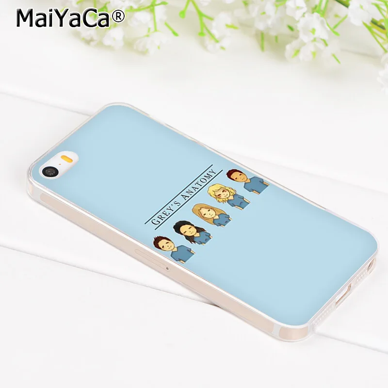 MaiYaCa милые гревые цитаты супер прозрачные мягкие чехлы для телефонов iPhone 8 7 6 6S Plus X