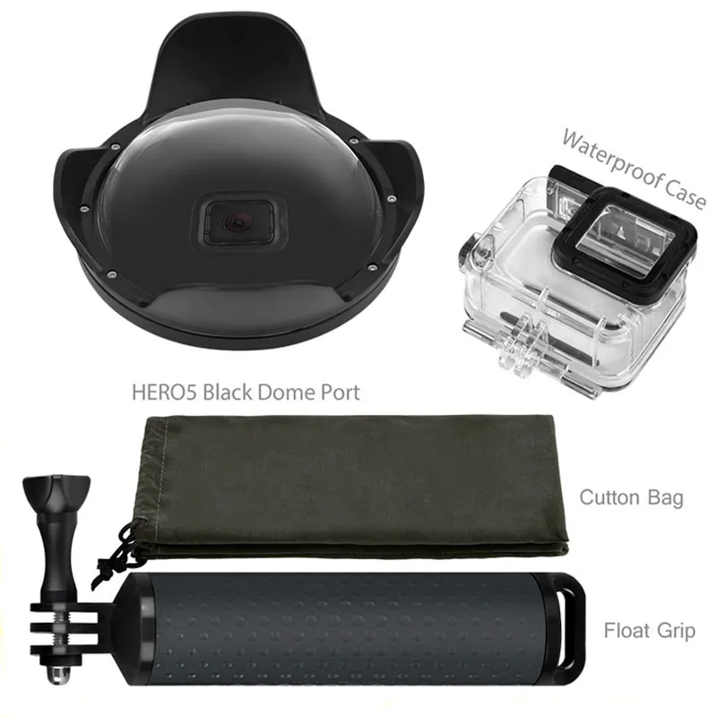Для GoPro Hero 7 6 5 Дайвинг 40 м 6 дюймов купол порт подводный объектив крышка S порт Экшн-камера Go Pro водонепроницаемые аксессуары# F3153