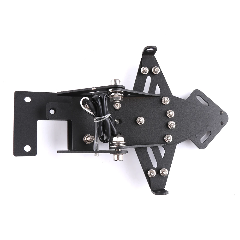 SMOK для Kawasaki Z900 2017 2018 аксессуары мотоциклов CNC Алюминиевый номерной знак держатель