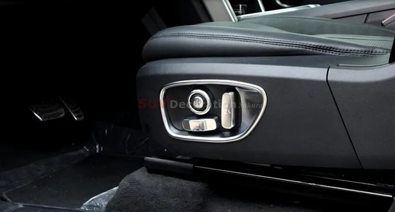 Для Jaguar XF X260 ABS аксессуары автокресло Кнопка регулировки крышки планки матовый 8 шт