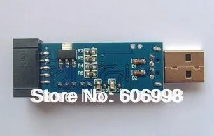 5 шт./лот USB ISP Программатор для ATMEL AVR ATMega ATTiny 51 Борту Downloader | Электронные компоненты