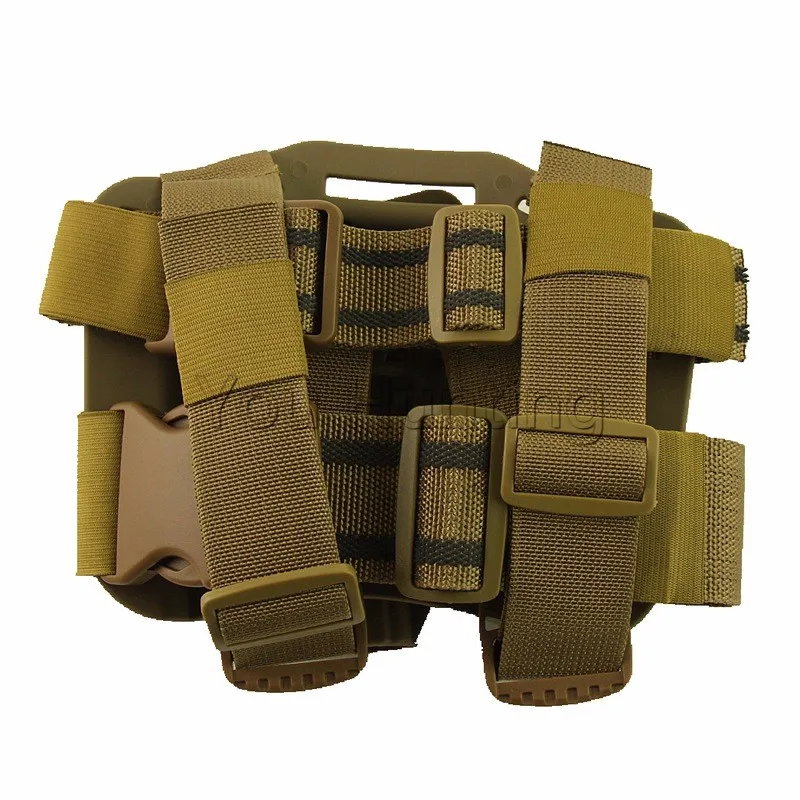 

CQC Tactical Holster Serpa Colt 1911 Gun Drop Leg Thigh Holster Right Hand Pistol Pouch