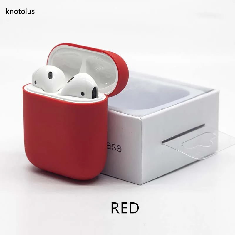 Knotolus силиконовый чехол для беспроводных наушников Bluetooth из ТПУ аксессуары