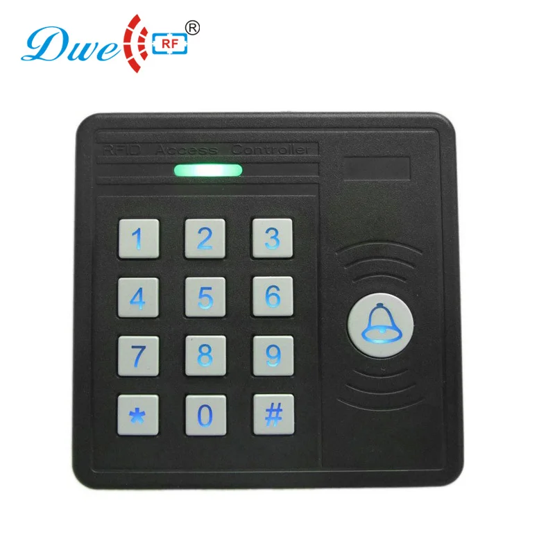 

DWE CC RF access control card reader black wiegand 26 125khz rfid id card reader for electronic locks