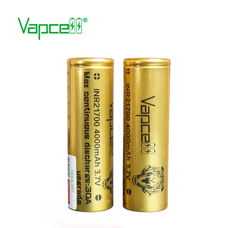 VAPCELL INR21700 батарея 1 шт. 4000 мАч 28A литиевая электрический инструмент 3 7 В vs keeppower