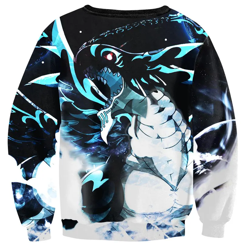 

Cloudstyle New Spring Anime 3D Sweatshirts Men 3d Print Fairy Tail 3D Hoodies O-Neck Pullovers Men Pullovers Plus Size 5XL