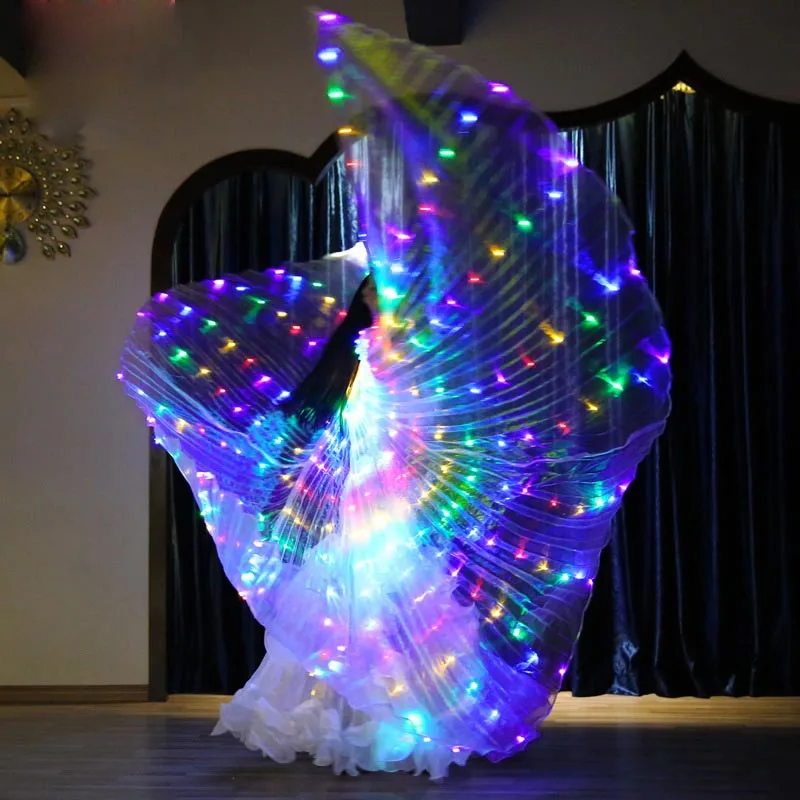 Светодиодные Крылья для танца живота 360 градусов|Танец живота| |