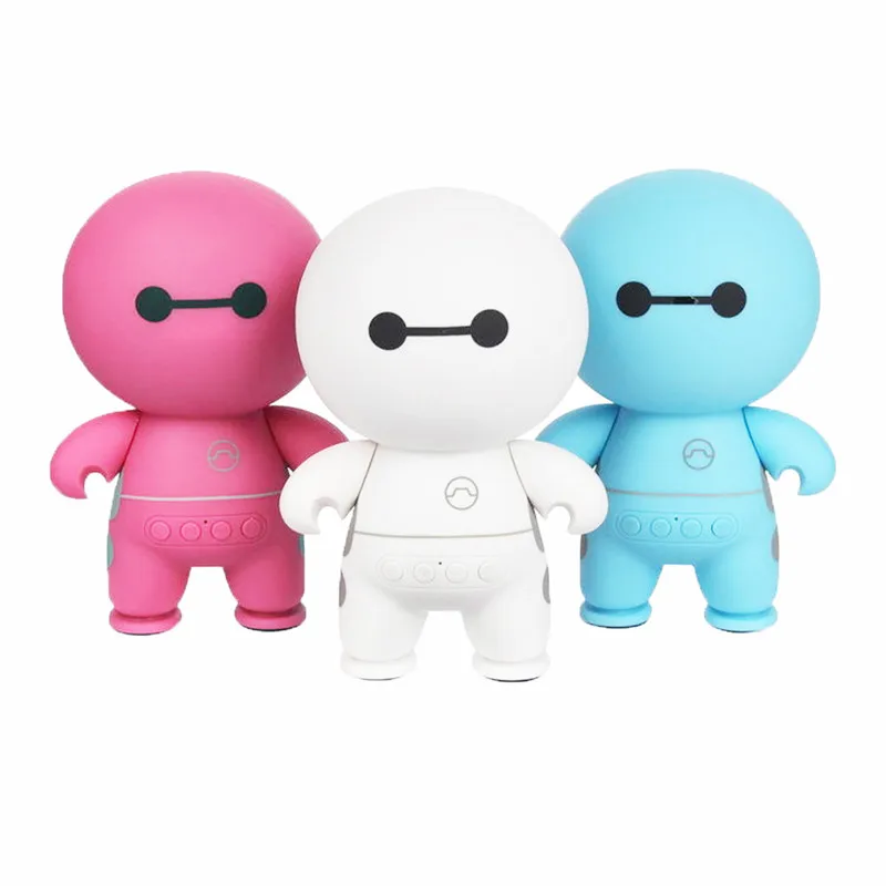 Мультфильм Baymax беспроводной Bluetooth динамик 4 0 портативный милый мини