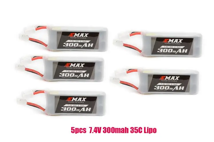 Emax 2S Tinyhawk S Mini FPV гоночный Дрон с камерой 0802 15500KV бесщеточный двигатель поддержка 1/2S батарея 5,8G FPV очки RC самолет