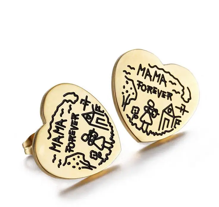 Комплект из колье и серёг нержавеющей стали | Украшения аксессуары