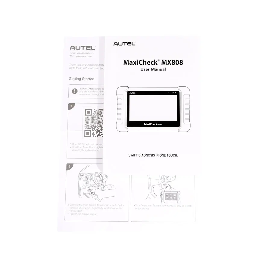 AUTEL maxichek MX808 Android планшет диагностический инструмент код ридер Обновление онлайн бесплатно в течение одного года