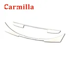 Автомобильная наклейка Carmilla для панели кондиционирования воздуха из нержавеющей стали для Peugeot 2008, 208, 2014, 2015