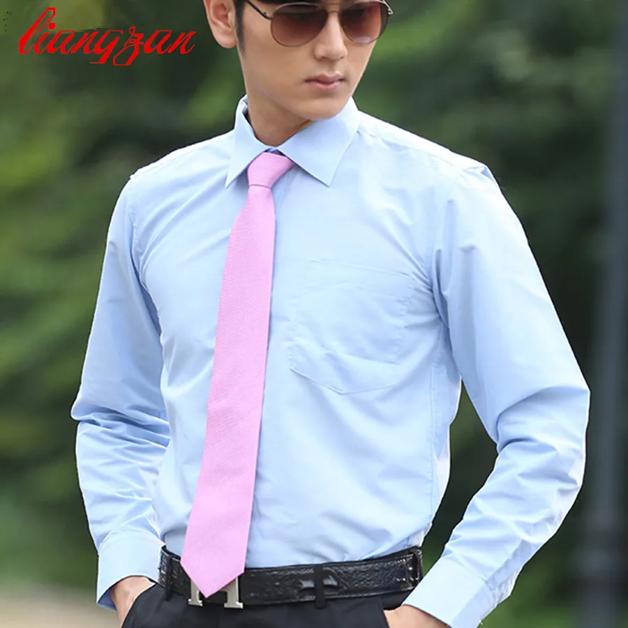 Мужские рубашки фирменный дизайн большие размеры S 5XL блузы приталенные осень