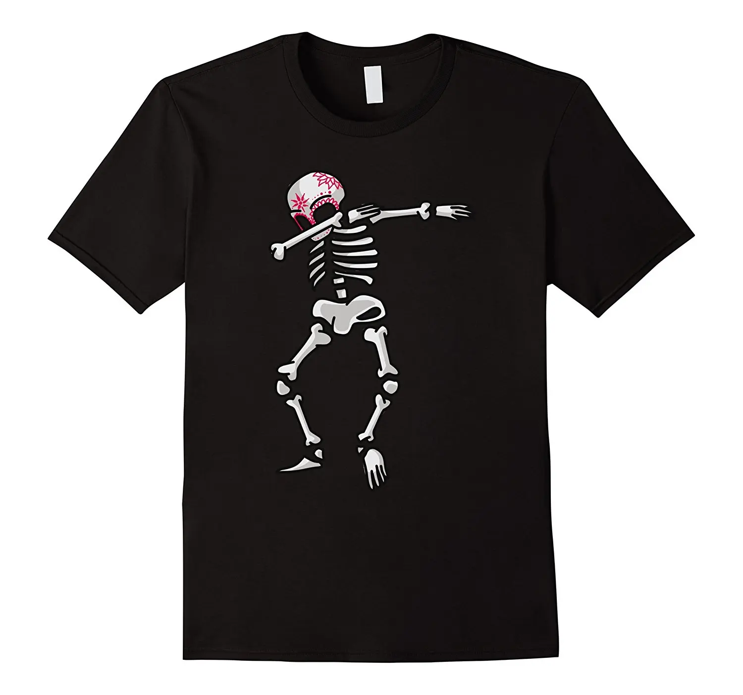 Забавная футболка Dabbing Sugar Calavera Для мексиканского праздника Мужская хлопковая с