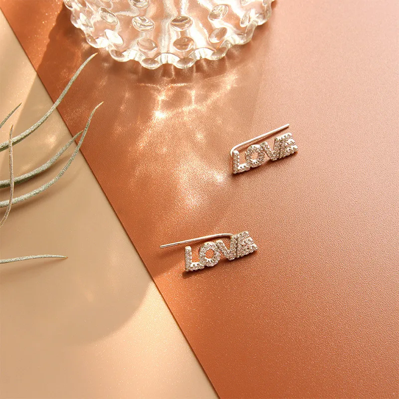 Женские серьги Клипсы из серебра 925 пробы с зеркальной