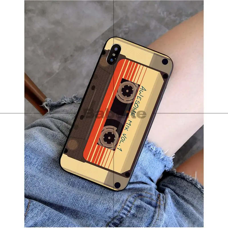 Babaite Retro Camera Cassette Tapes TPU Soft Phone Case Cover for Apple iPhone 8 7 6 6S Plus X XS MAX 5 5S SE XR Mobile Cover
