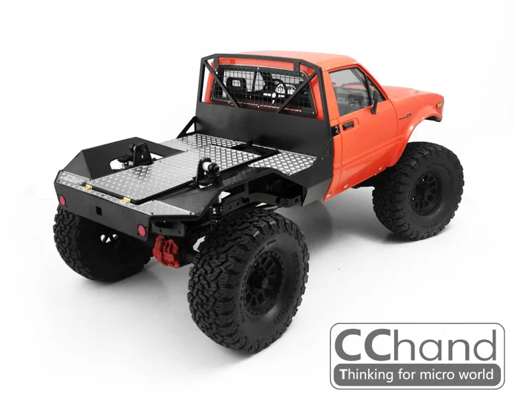 CChand металлическая задняя грузовая нагрузка для 1/10 rc car TF2 Корпус Корпуса также