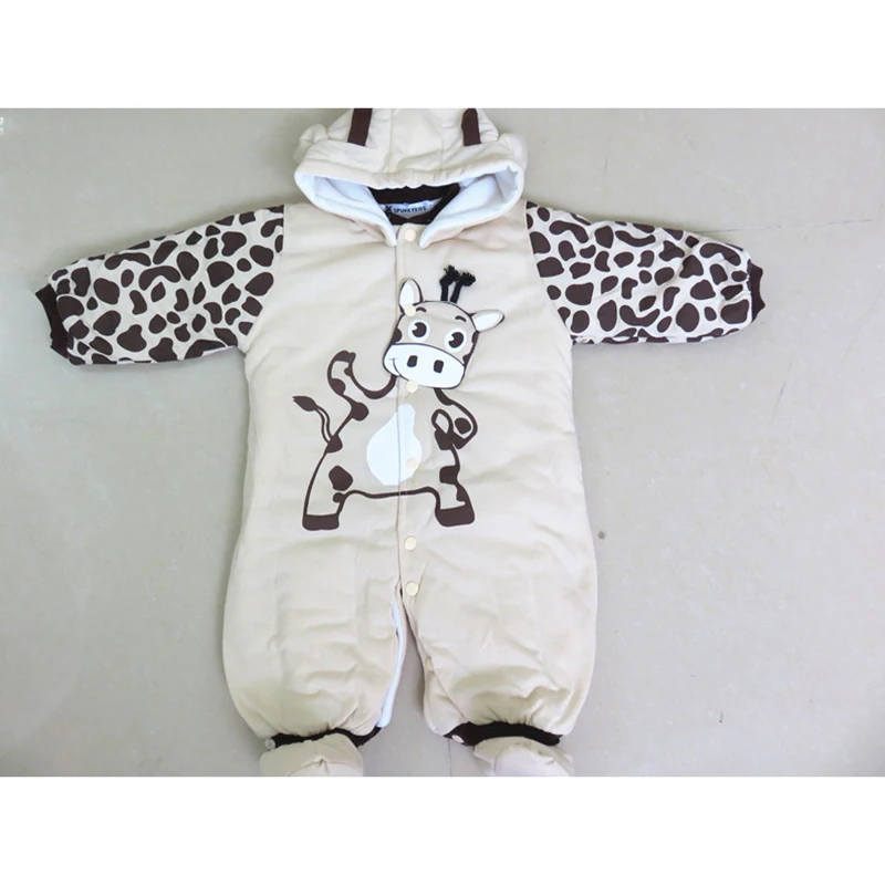 Детские комбинезоны GAORUI зимние теплые для новорожденных мальчиков и девочек