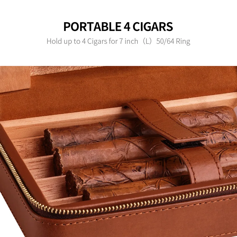 Cohiba чехол для сигар Humidor портативный кедровое дерево кожа путешествия Humidor набор с увлажнителем Подарочная коробка(без зажигалки резак