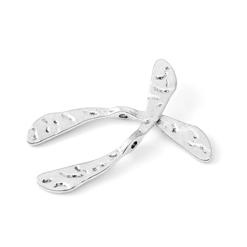 2 шт./лот модные подвески из античного сплава в форме бумеранга для изготовления