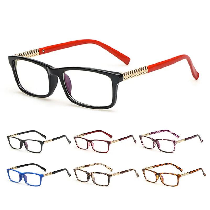 

Vintage Eyeglass Frames Full Rim Retro Glasses Acetate Metal Eyewear Spectacles Optical Rx able come with clear computer lenses