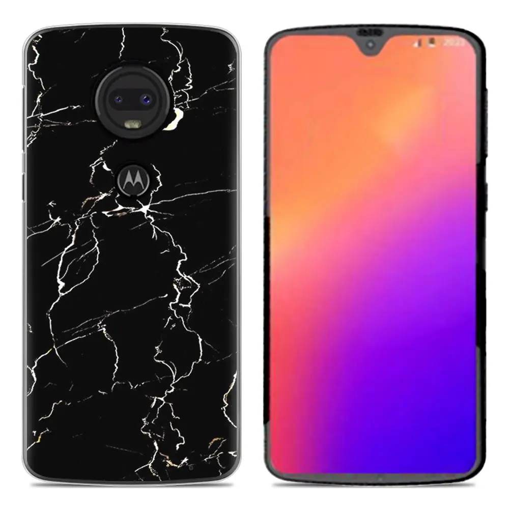 YIKS силиконовый чехол для Motorola Moto G7 Роскошный мультяшный ТПУ G 7 Мягкий защитный на