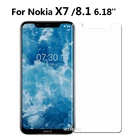 Закаленное стекло 9H для Nokia 8,1, Взрывозащищенная защитная пленка высокого качества для телефона Nokia X7 6,18 дюйма