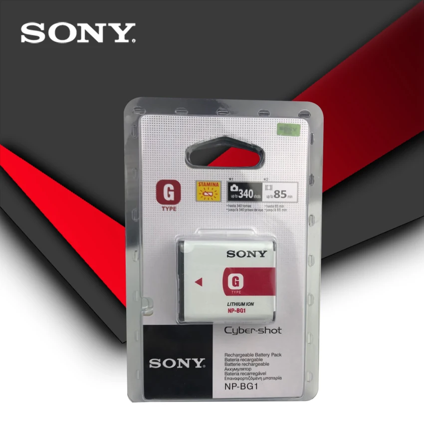 Оригинальный аккумулятор Sony аккумуляторы NP BG1 NPBG1 FG1 DSC W120 W125 W130 W150 W170 W200 W210 W220 W230 W290