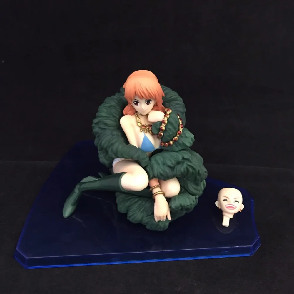One Piece Anime 0th Anniversary Nami Sex PVC Action Figure Collectible Model Brinquedos Kids Toys Juguetes 8cm | Игрушки и хобби