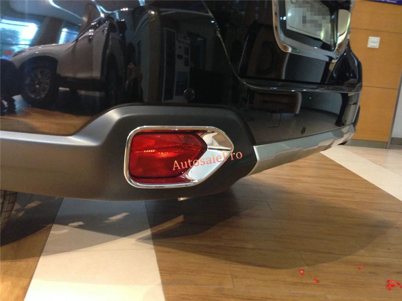 Задние противотуманные фары ABS Chrome рамка для бампера обшивка 2 шт. Subaru Outback 2015 2016