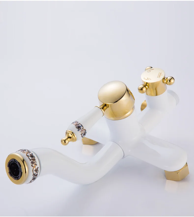 Набор для душа в европейском стиле латунный кран ванной комнаты смешанный