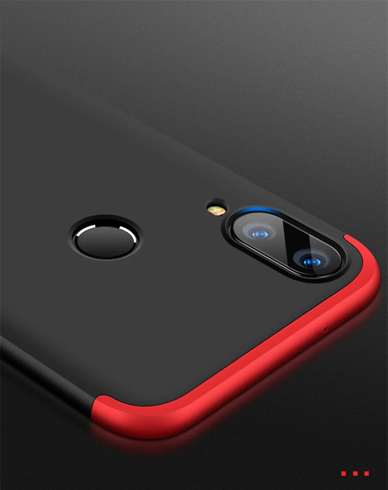 360 Степень защиты чехол для huawei Y9 Наслаждайтесь 9 Plus Роскошный Жесткий Силиконовый чехол на заднюю часть, каркас для huawei Y9 на 6," Корпус