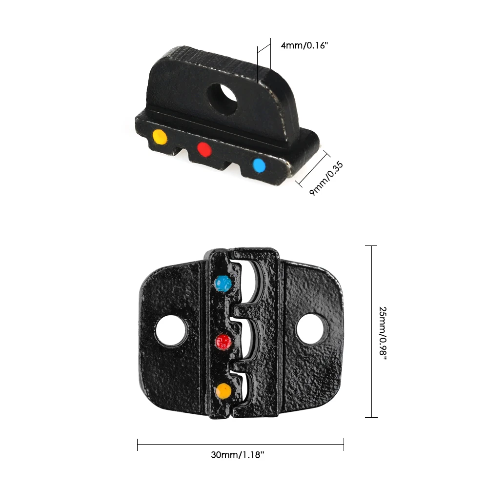Провода щипцы плоскогубцы челюсти JX 1601 10 AWG28 18 0 1 1.0mm ² Обжимной наконечник