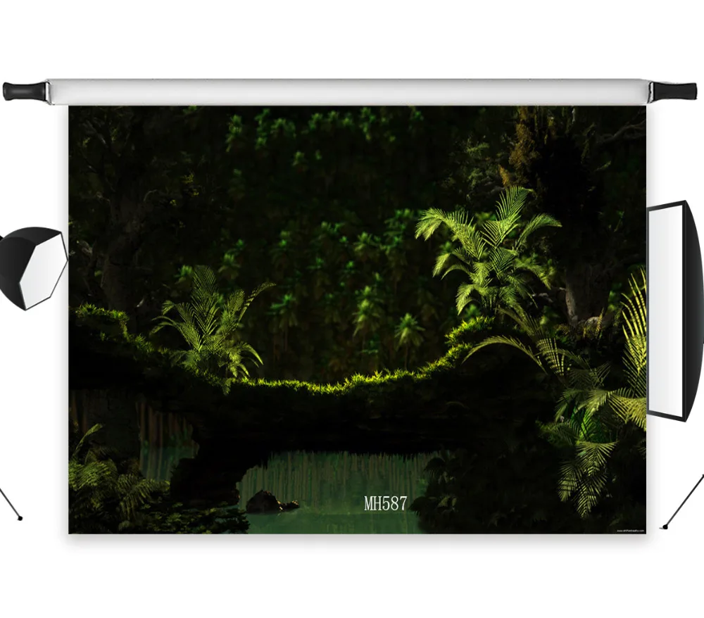 LB полиэстер и винил мечтательная природа ночь тропический свет фотография