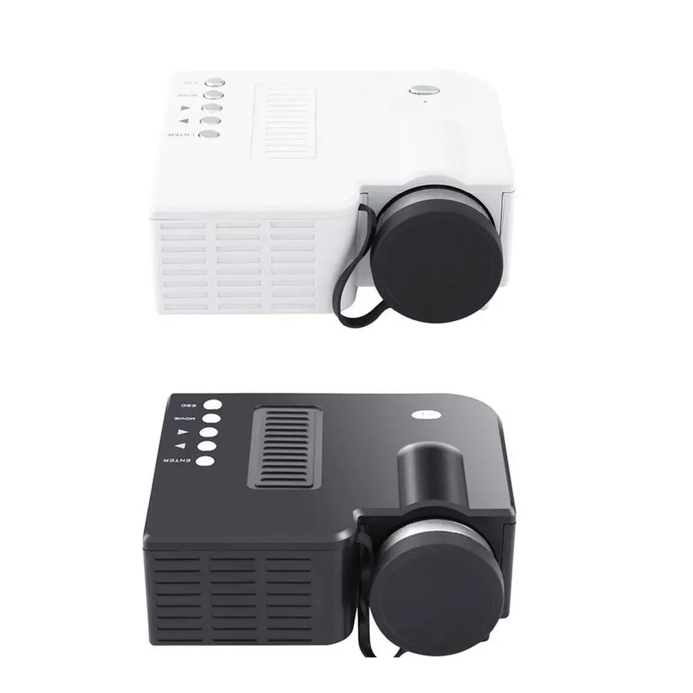 UC28A портативный удобный HD 1080P светодиодный видеопроектор домашний кинотеатр развлекательный мультимедийный ПК USB tv AV видео проектор
