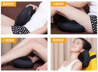 cervical vertebra massager rotation heating therapy pillow 3d kneading masssage cushion electric neck shiatsu massage car home