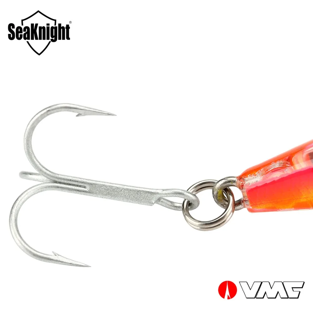 Рыболовная приманка SeaKnight Minnow SK046 25 5 г 130 мм длинная в виде гольяна с крючками VMC