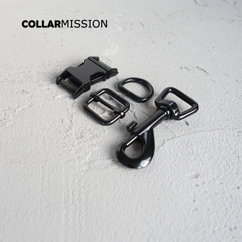 (Металлическая пряжка + Регулируемая D-образное кольцо металлическая застежка