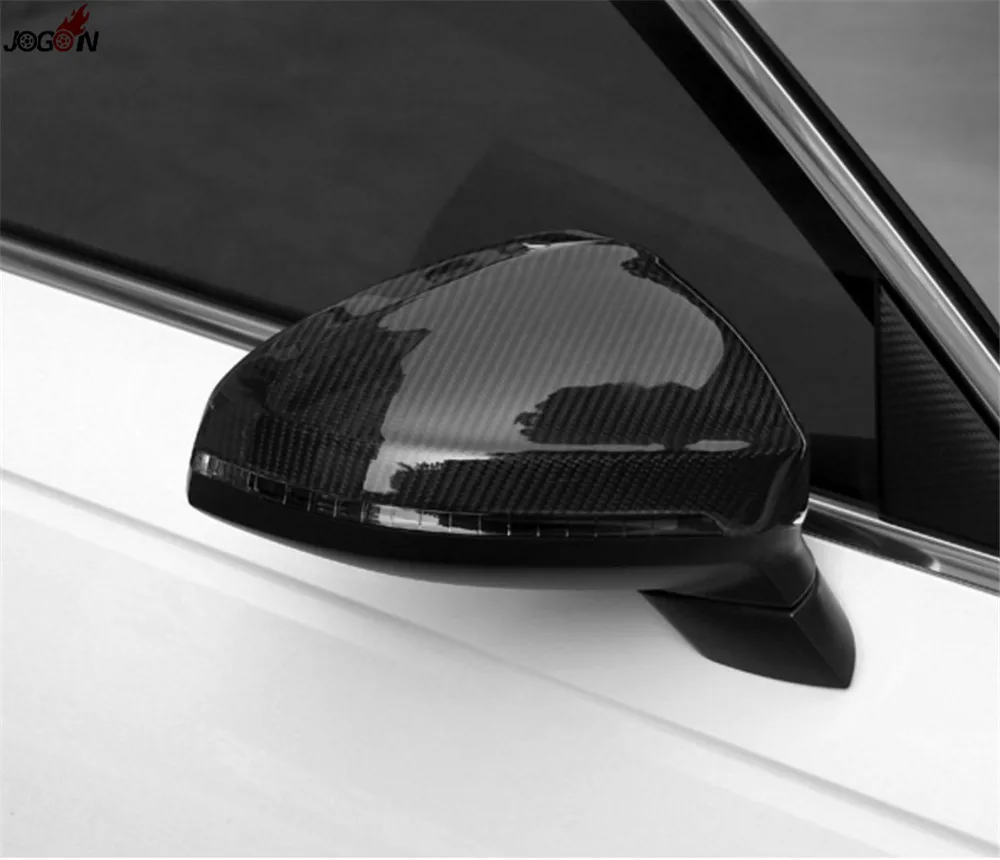Боковое зеркало заднего вида для Audi A4 S4 RS4 B9 и A5 S5 RS5 сменная накладка из углеродного волокна